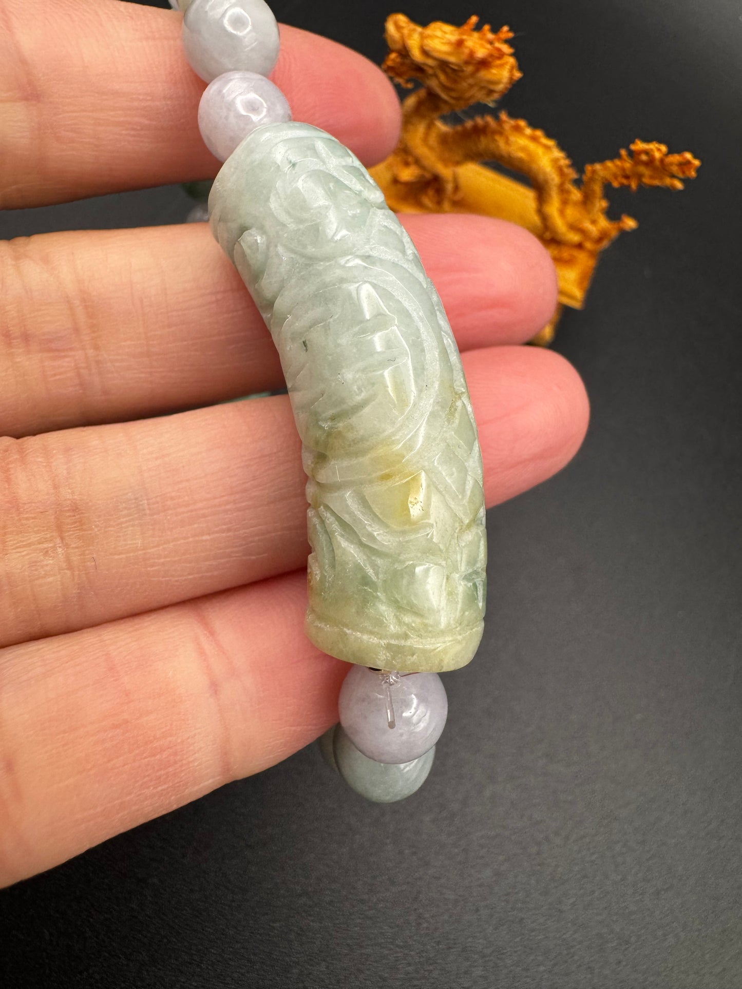 Jade Half Bangle
