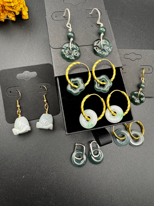 Jade Earrings