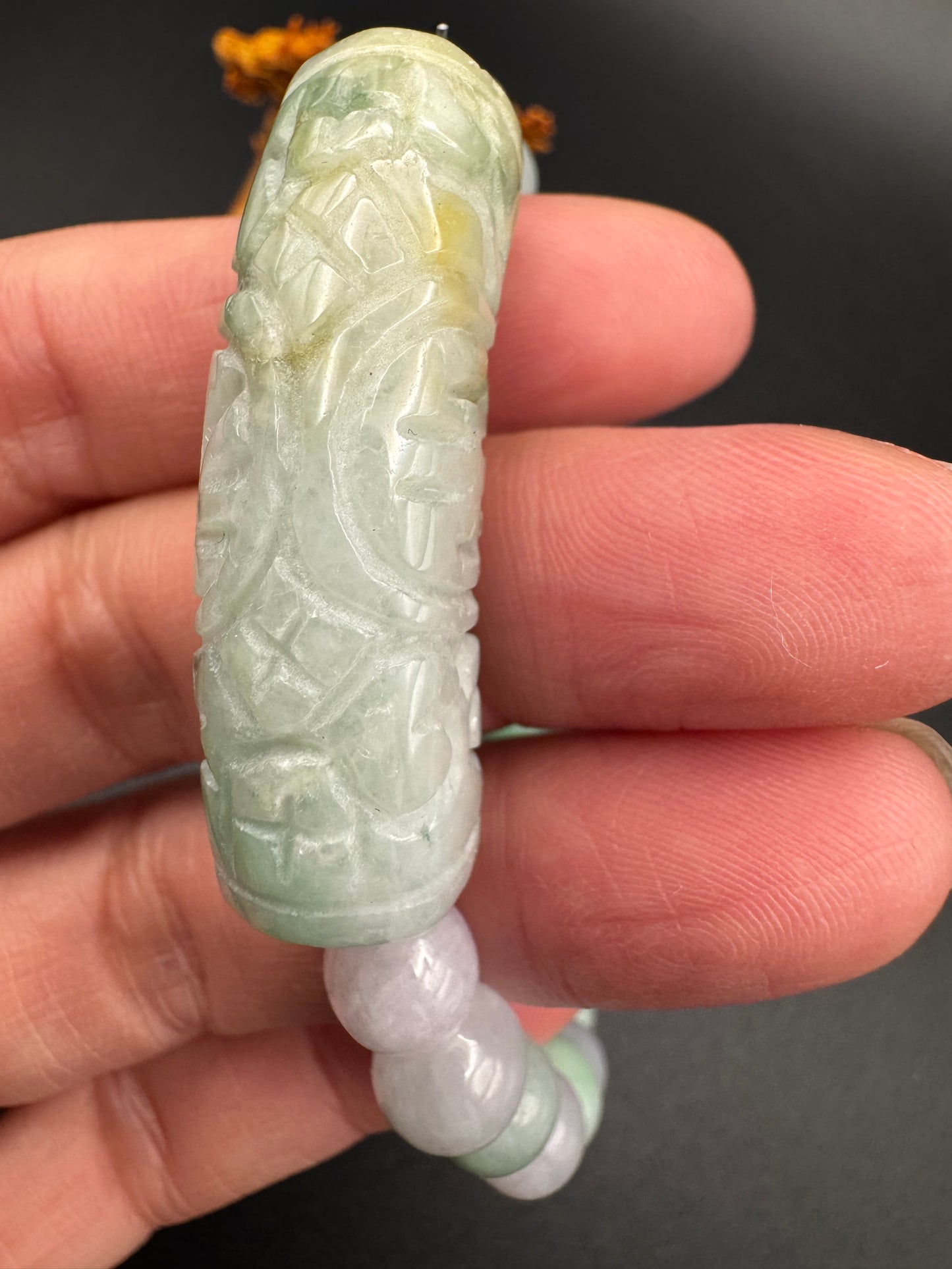 Jade Half Bangle
