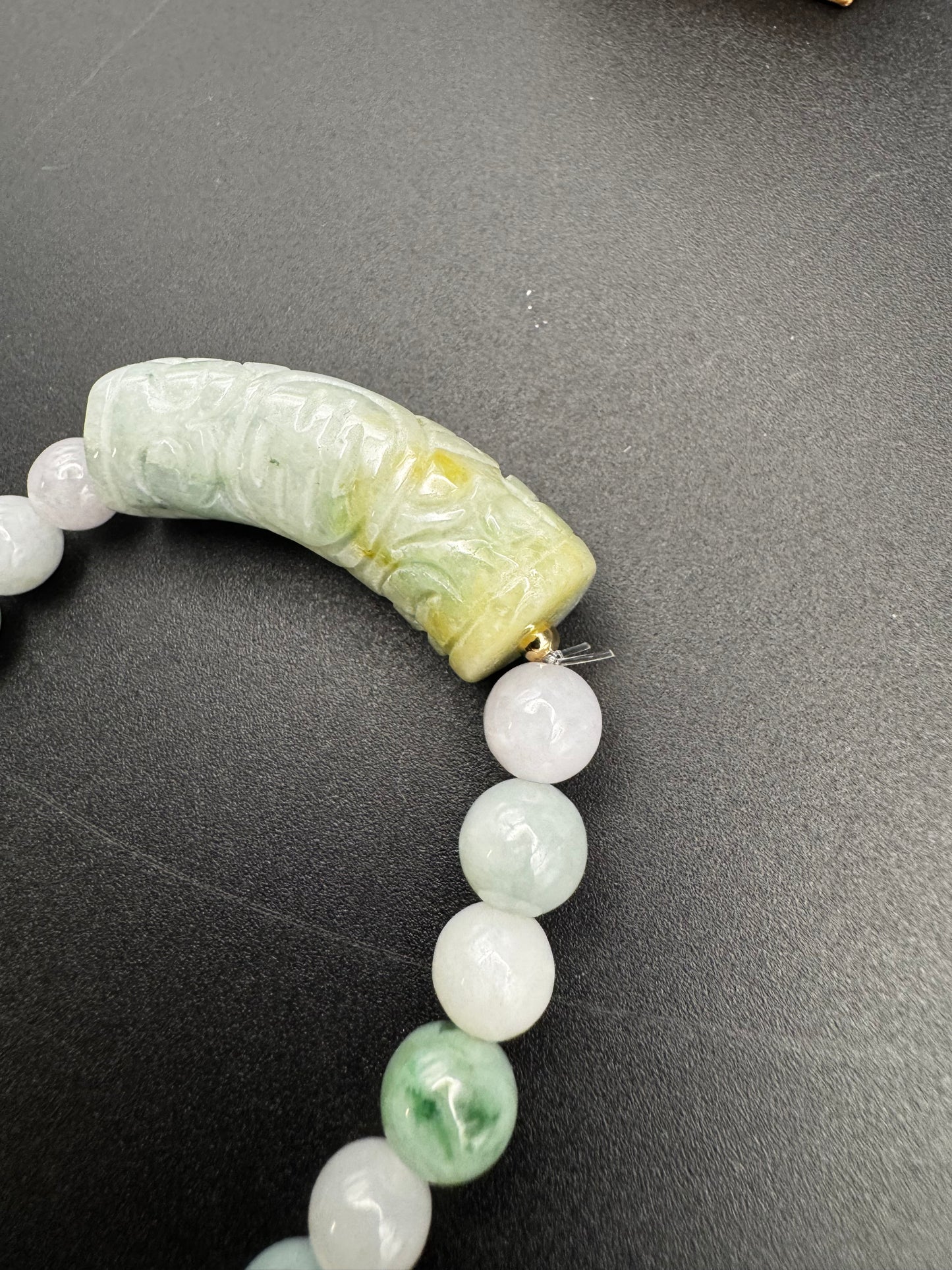 Jade Half Bangle