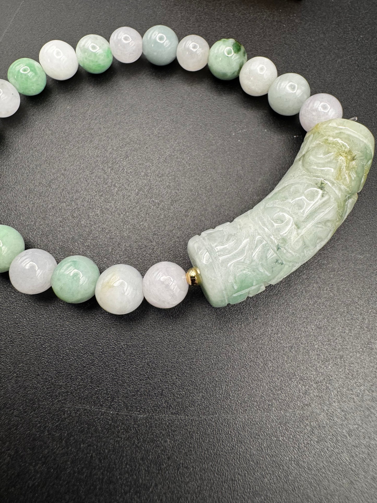 Jade Half Bangle