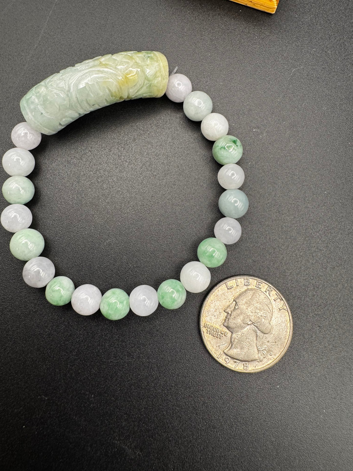 Jade Half Bangle
